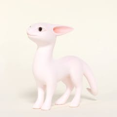 【マルチプル付き特別版】作品集『Meet the KEMONO: eye contact』+作品名《standing little avatar》